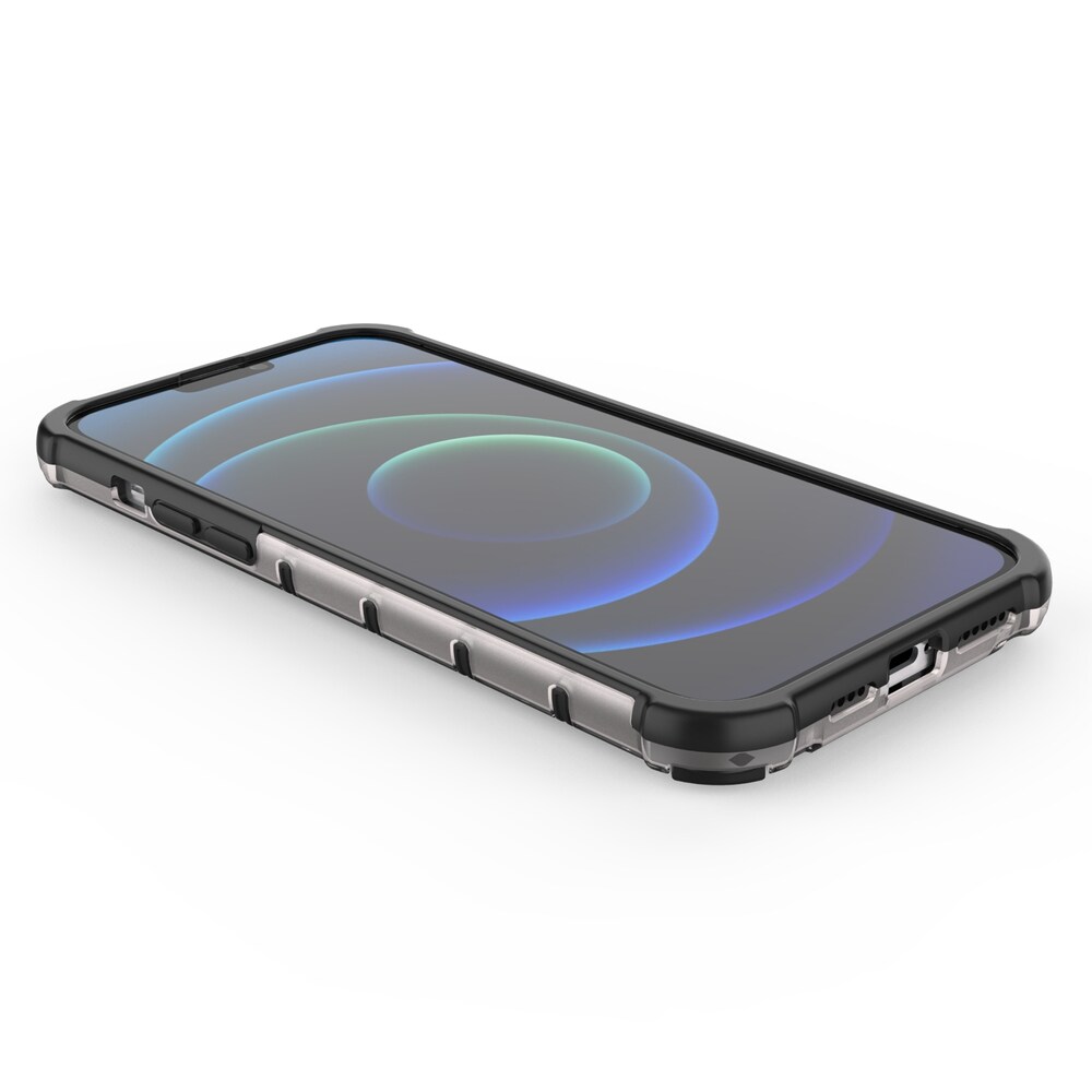 Honeycomb Case pansarskydd med TPU-stötfångare för iPhone 13 Pro Max grön