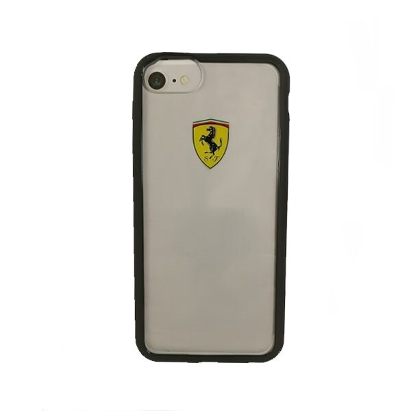 Ferrari Hardcase FEHCRFP7BK iPhone 7/8 /SE 2020 / SE 2022 transparent/svart
