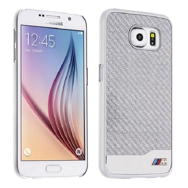 BMW Hardcase-fodral för Samsung Galaxy S6 - silver