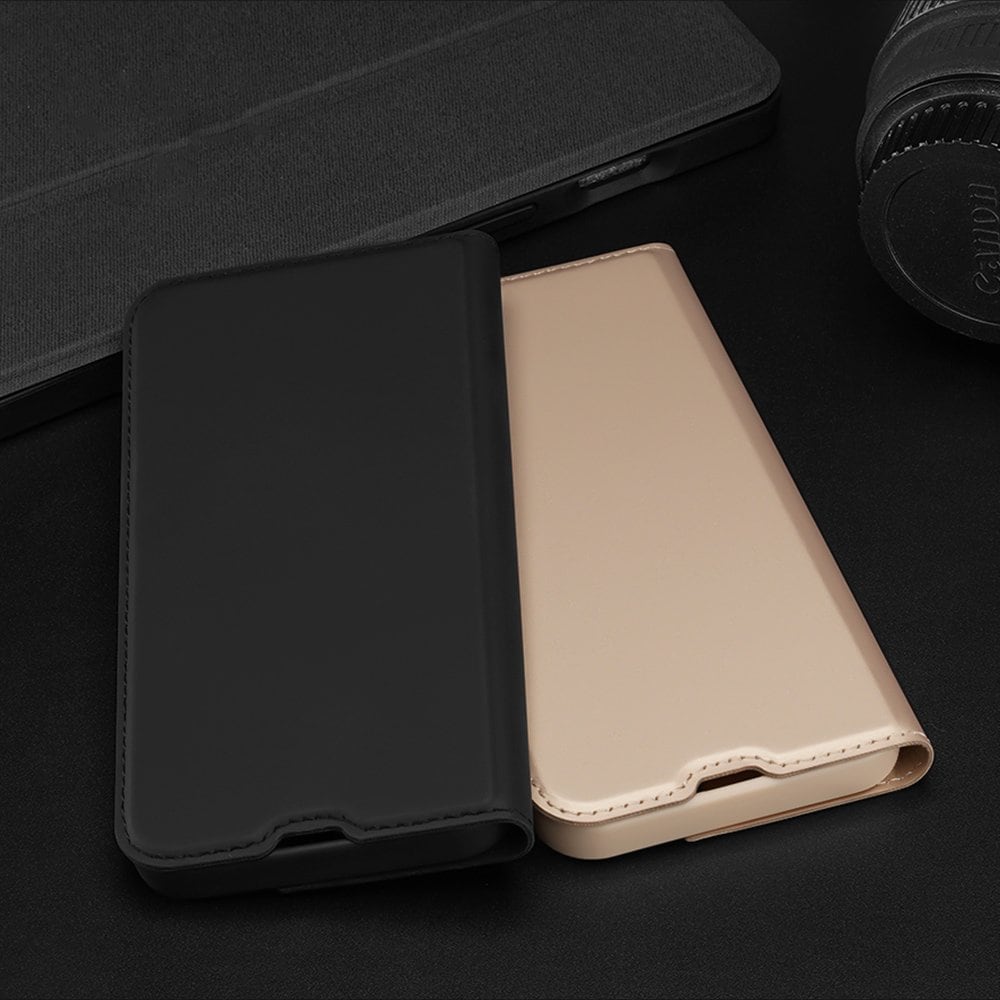 Dux Ducis Skin Pro Bookcase typ fodral för iPhone 13 Pro guld