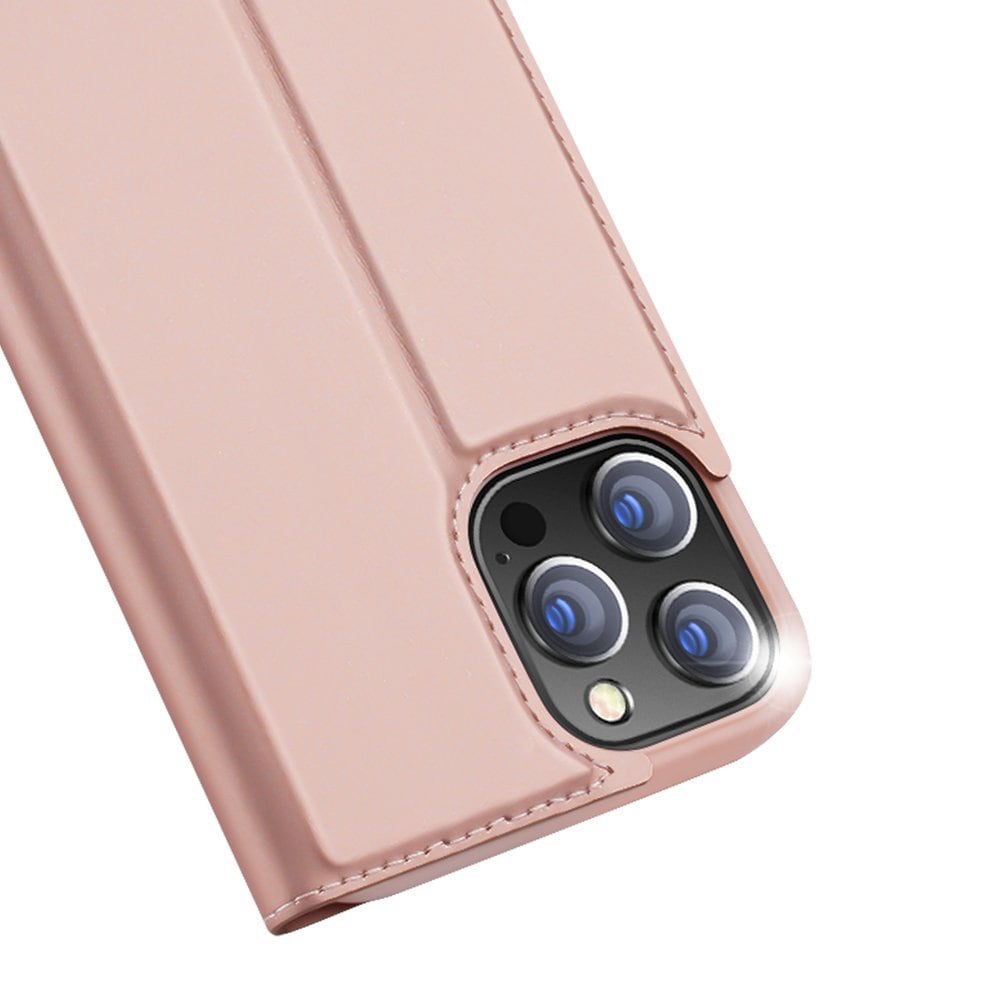 Dux Ducis Skin Pro Bookcase-etui til iPhone 13 Pro Max pink