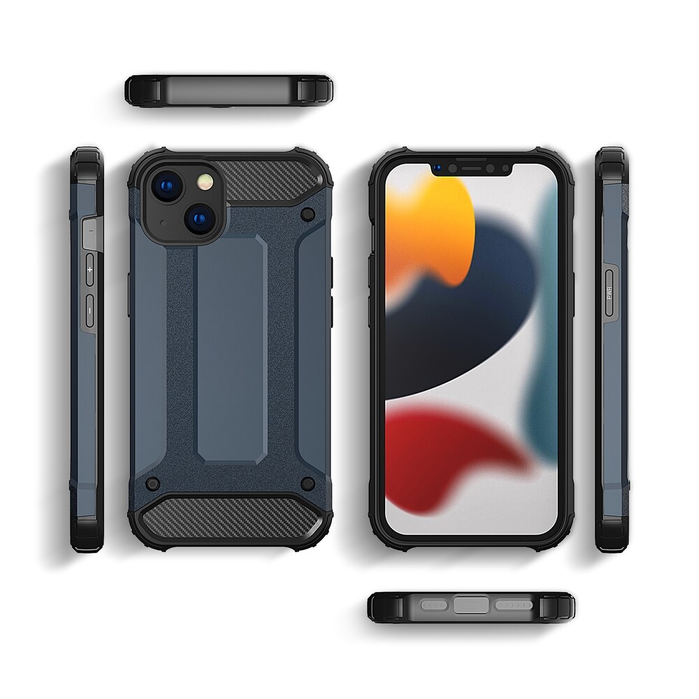 Hybrid Armor Case Robust cover til iPhone 13 mini golden