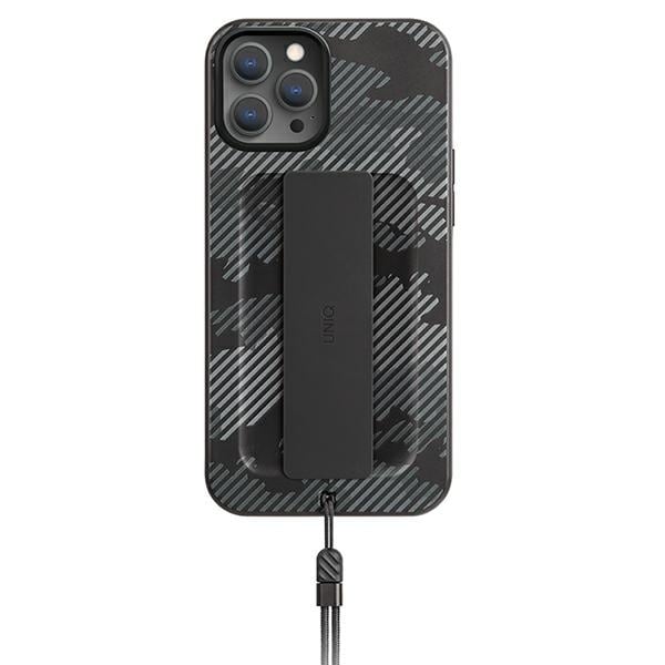 Uniq Heldro-fodral för iPhone 12 / iPhone 12 Pro - svart kamouflage