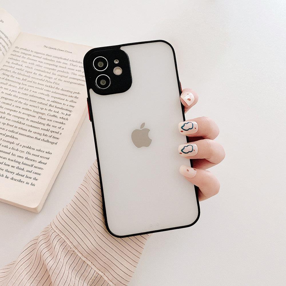 Milky Case Fleksibelt gennemsigtigt etui i silikone til Xiaomi Redmi 9T Sort