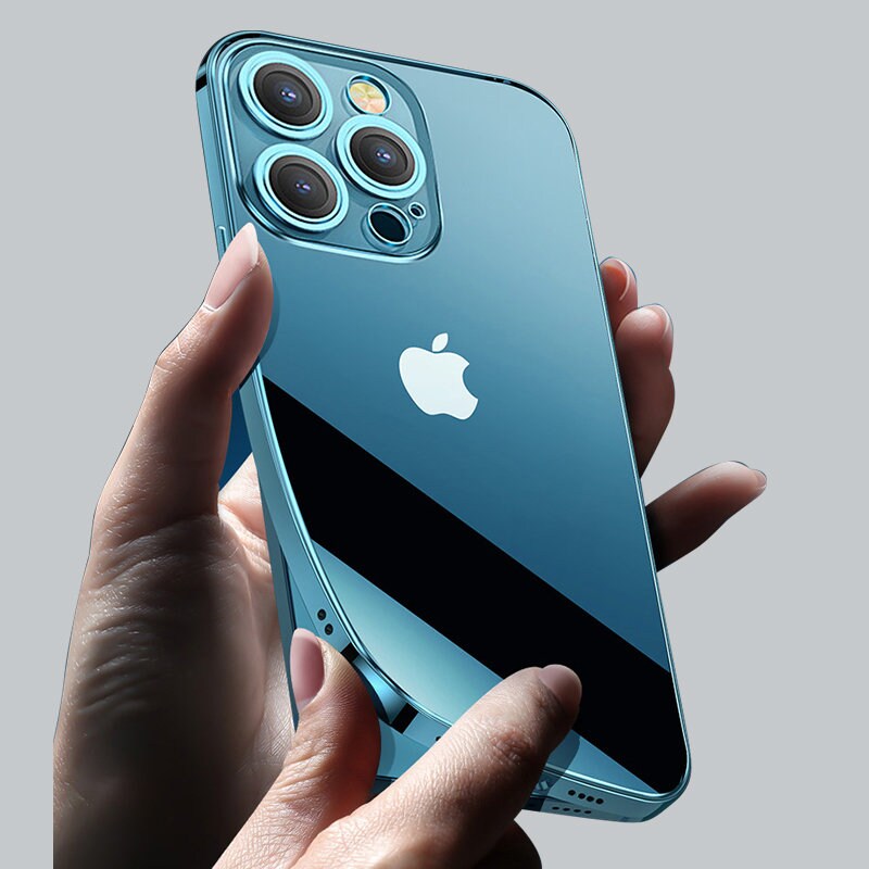 Joyroom Chery Spegelfodral Skydd för iPhone 13 Pro Metallram Silver (JR-BP908 silver)