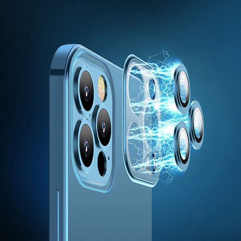 Joyroom Chery Spegelfodral Skydd för iPhone 13 Pro Metallram Silver (JR-BP908 silver)