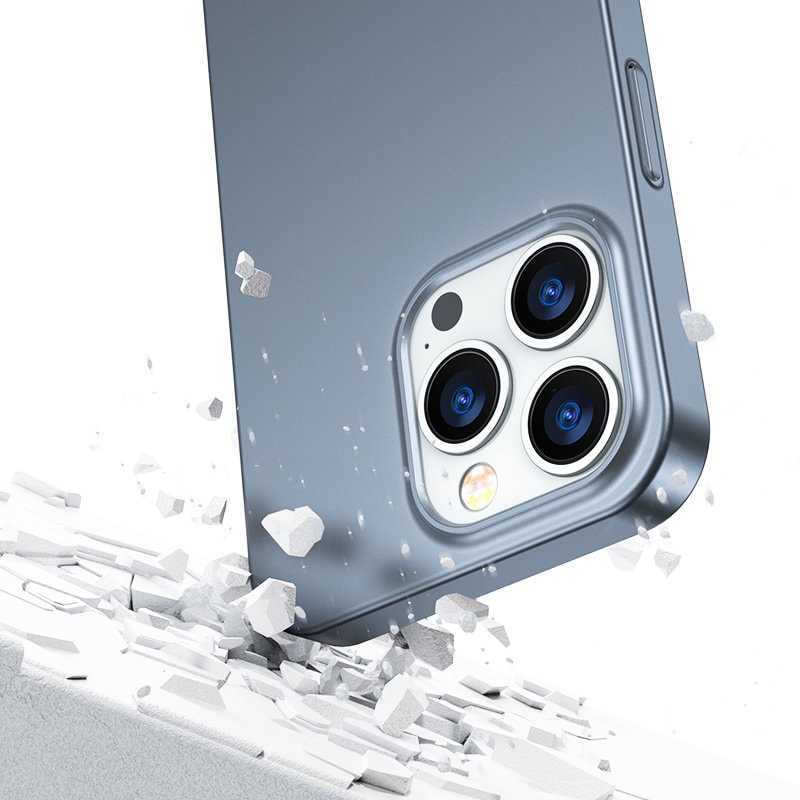 Joyroom 360 Full Case för iPhone 13 Pro Max + härdat glas skärmskydd grå (JR-BP928 tranish)
