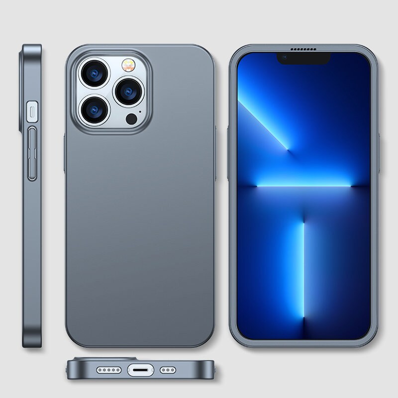 Joyroom 360 Full Case med skärmskydd för iPhone 13 Pro, grå (JR-BP935 tranish)