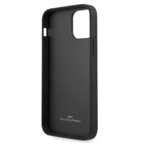 BMW Curve Perforate-fodral i läder för iPhone 12 Pro Max - Röd