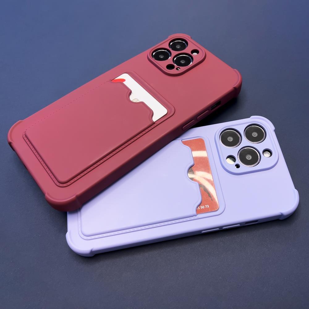 Kort Armor Fodral Pouch För Samsung Galaxy A32 4G Silikon Plånbok Air Väska Röd