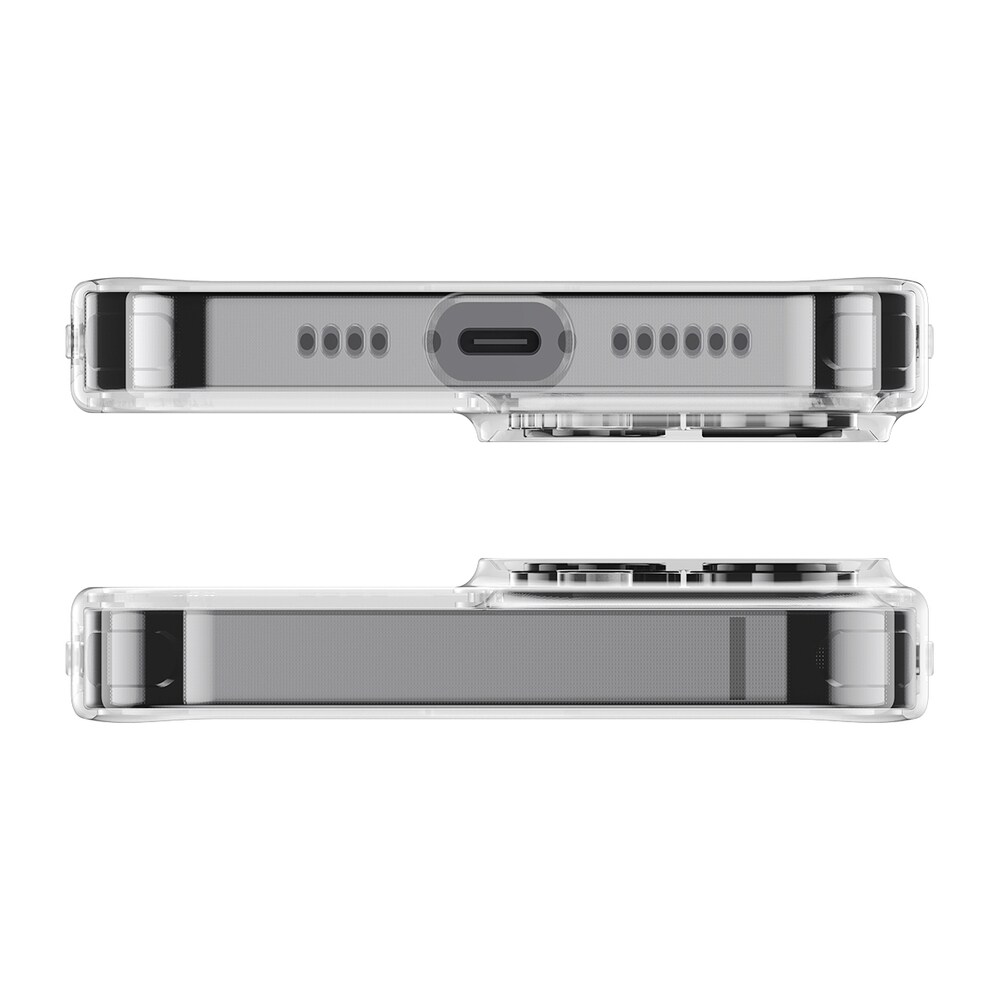 Baseus Frostat glasfodral för iPhone 13 Pro Max Hårt fodral med gelram Transparent (ARWS000202)