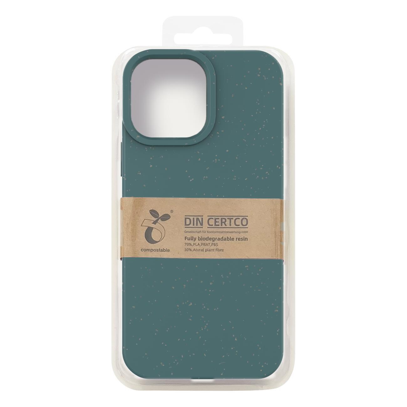 Eco Case Fodral för iPhone 11 Pro Max Silikonskydd Telefonskydd Grön