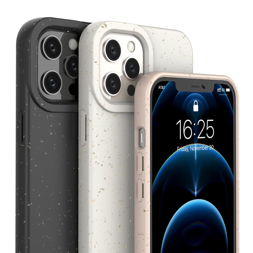 Eco Case Fodral för iPhone 12 Pro Max Silikonskydd Telefonskal Mint