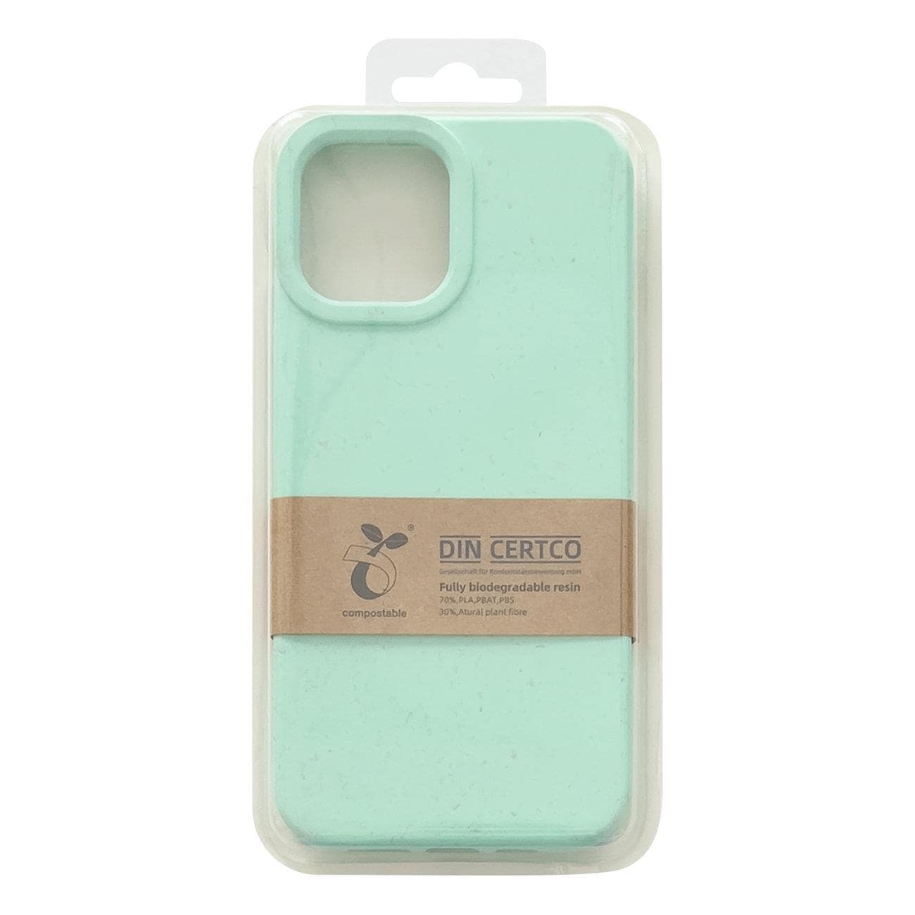 Eco Case Fodral för iPhone 12 Pro Max Silikonskydd Telefonskal Mint