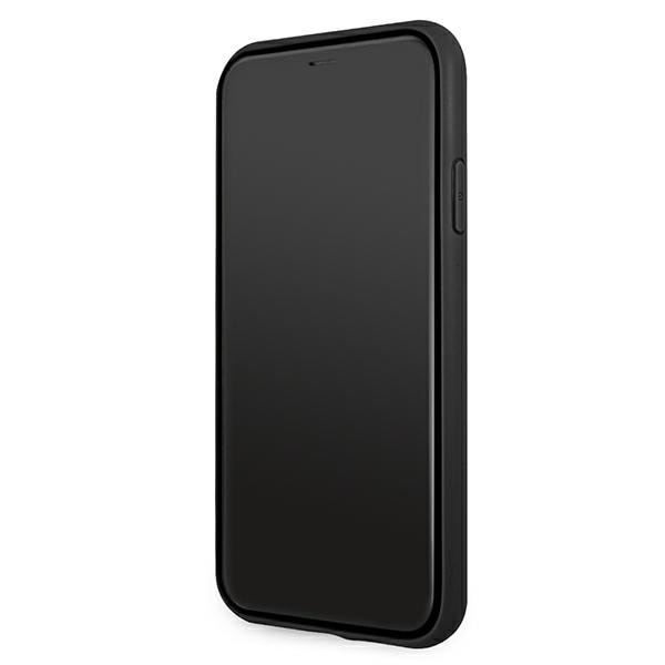 BMW Läderfodral Curve Perforate till iPhone 11 / Xr - Röd