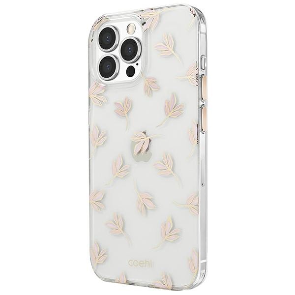 Uniq Coehl Fleur fodral för iPhone 13 Pro / iPhone 13 - rosa