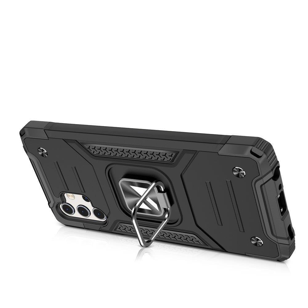 Wozinsky Ring Armor Tough Hybridfodral Skydd + Magnetiskt fäste för Samsung Galaxy A13 5G svart
