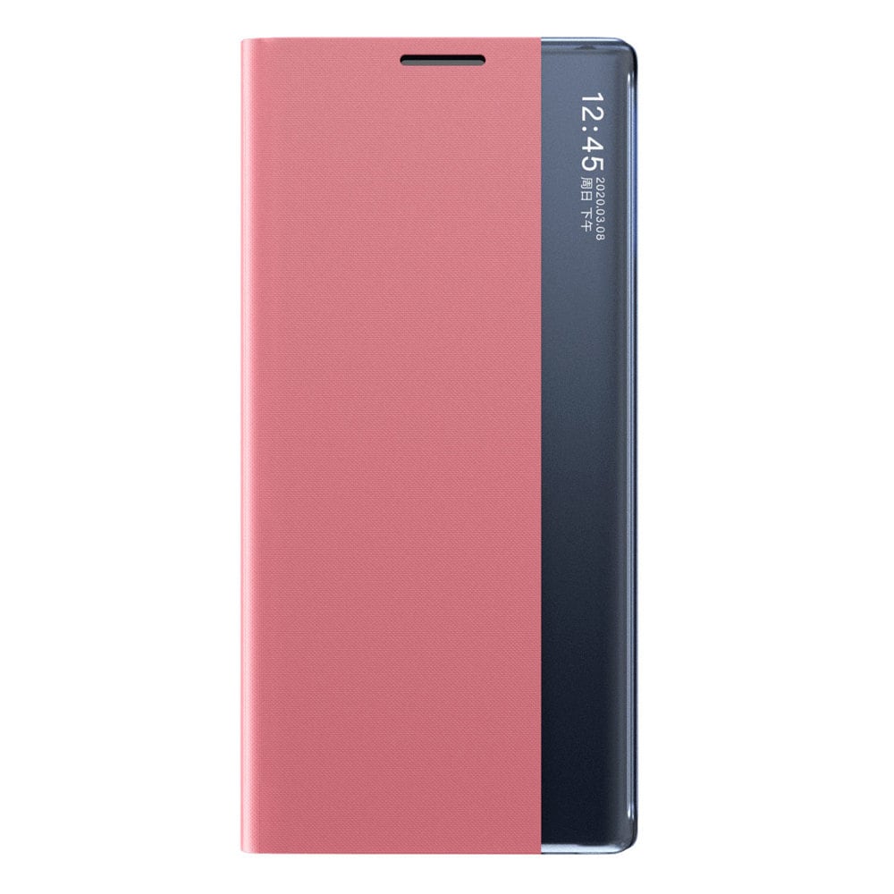 Nyt Sleep Case-cover med standerfunktion til Samsung Galaxy A03s (166.5) pink