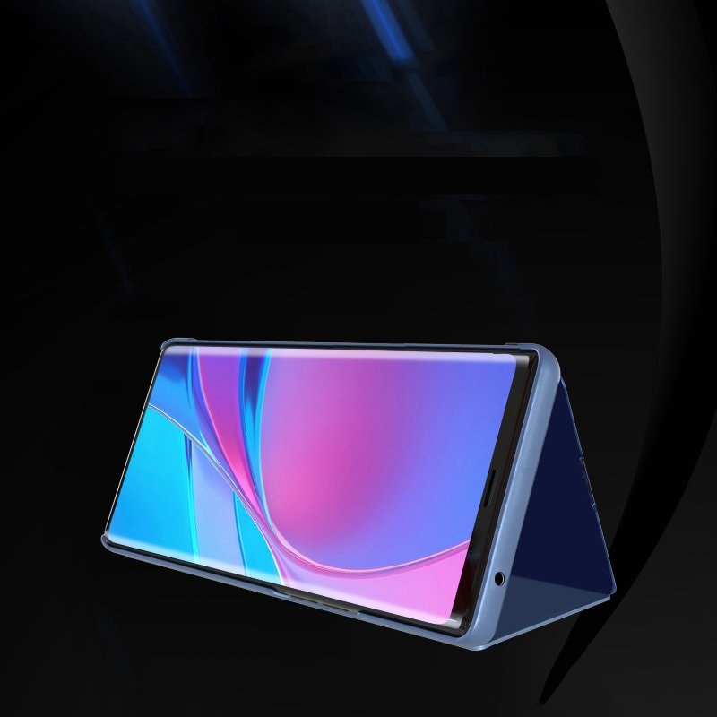 Clear View-etui til Samsung Galaxy A03s (166.5) pink