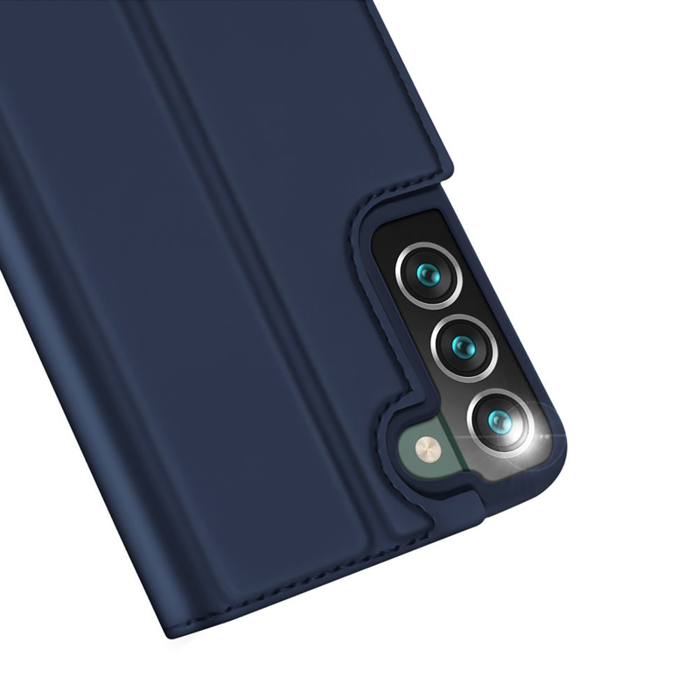 Dux Ducis Skin Pro Holster Cover Flip Cover til Samsung Galaxy S22 + (S22 Plus) blå