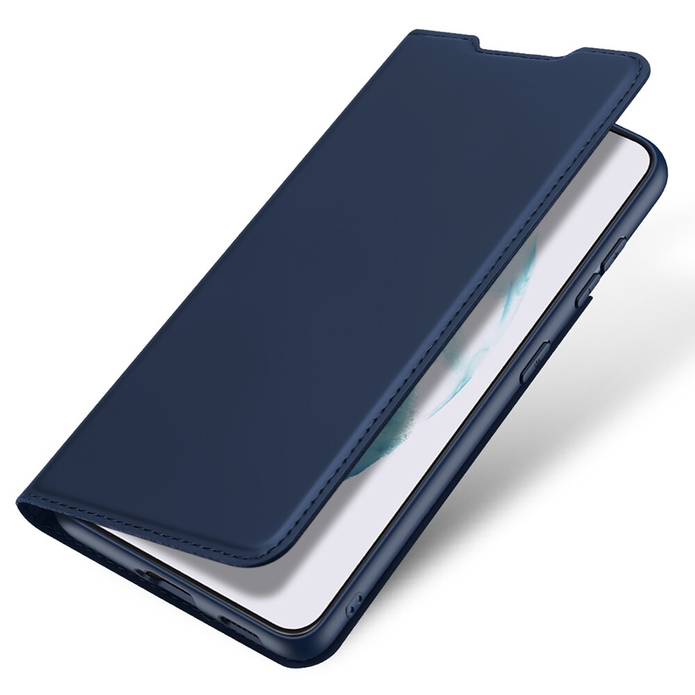 Dux Ducis Skin Pro Holster Cover Flip Cover til Samsung Galaxy S22 + (S22 Plus) blå