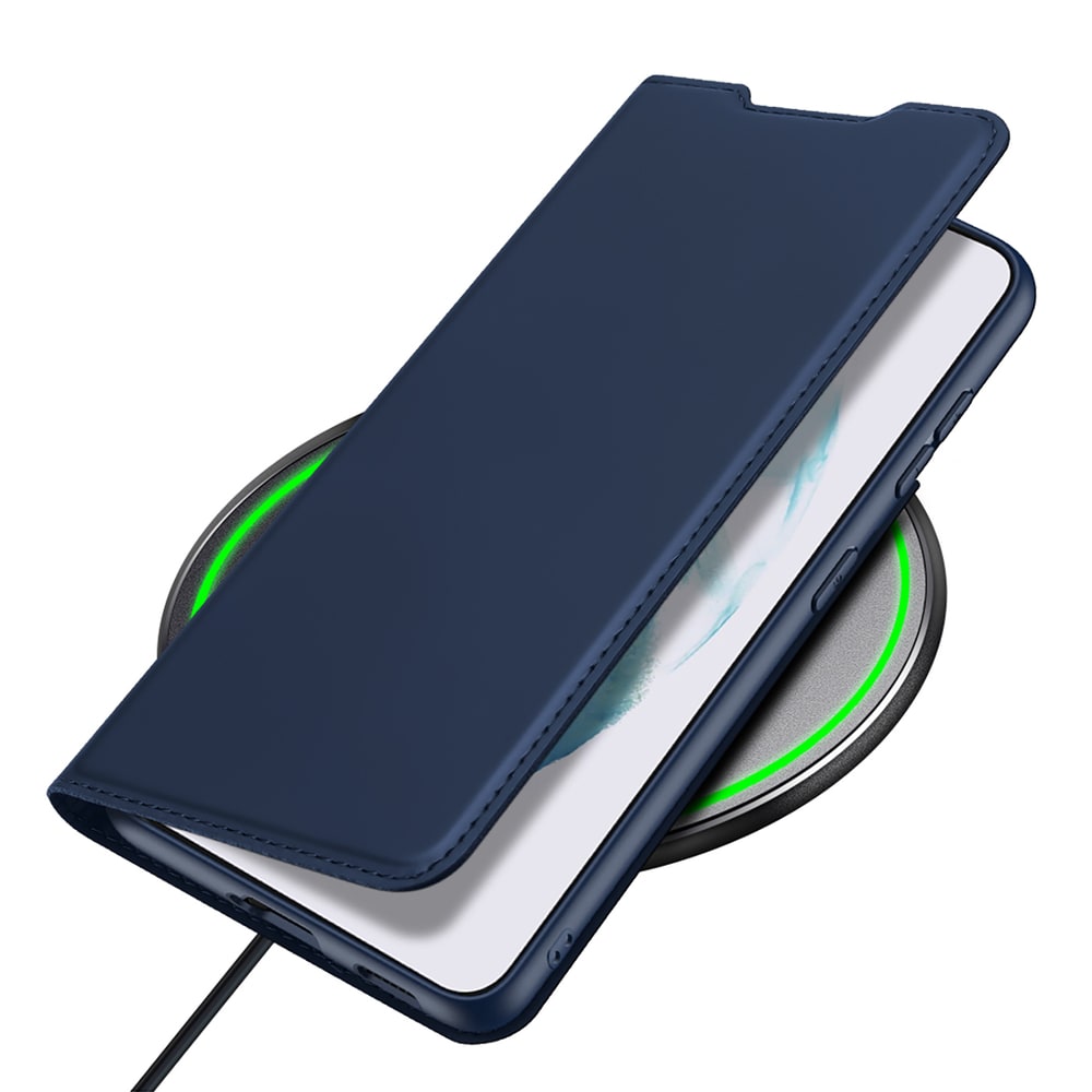 Dux Ducis Skin Pro Holster Cover Flip Cover til Samsung Galaxy S22 + (S22 Plus) blå