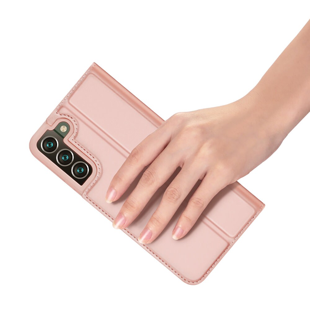 Dux Ducis Skin Pro Holster Cover til Samsung Galaxy S22 + (S22 Plus) pink