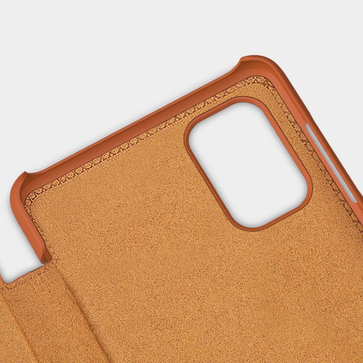 Nillkin Qin Case for Xiaomi Redmi Note 11 Pro+/Pro, Mi11i HyperCharge - Black Flip Holster Cover