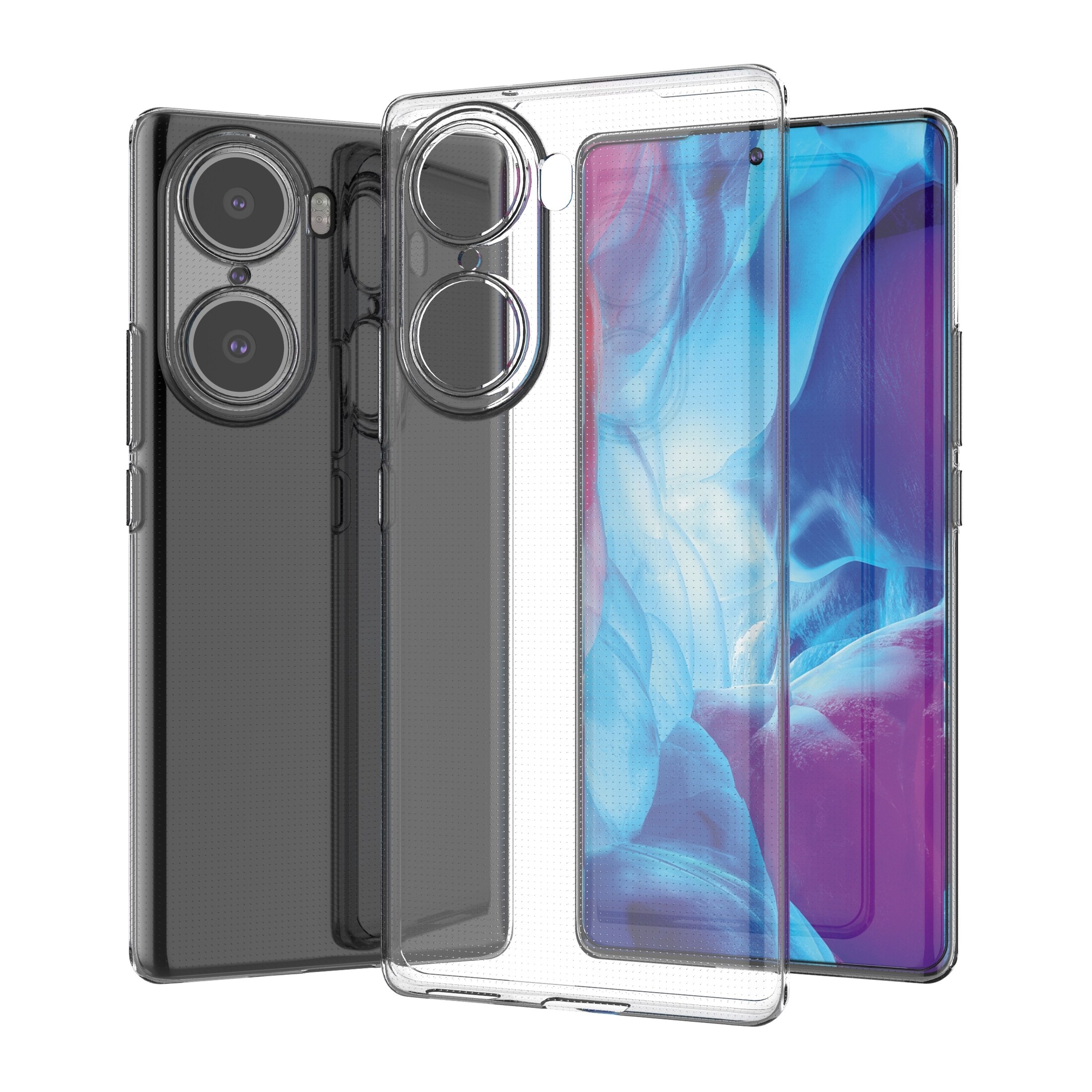 Ultraklart 0,5 mm Honor 60 Pro-gelcover, gennemsigtigt
