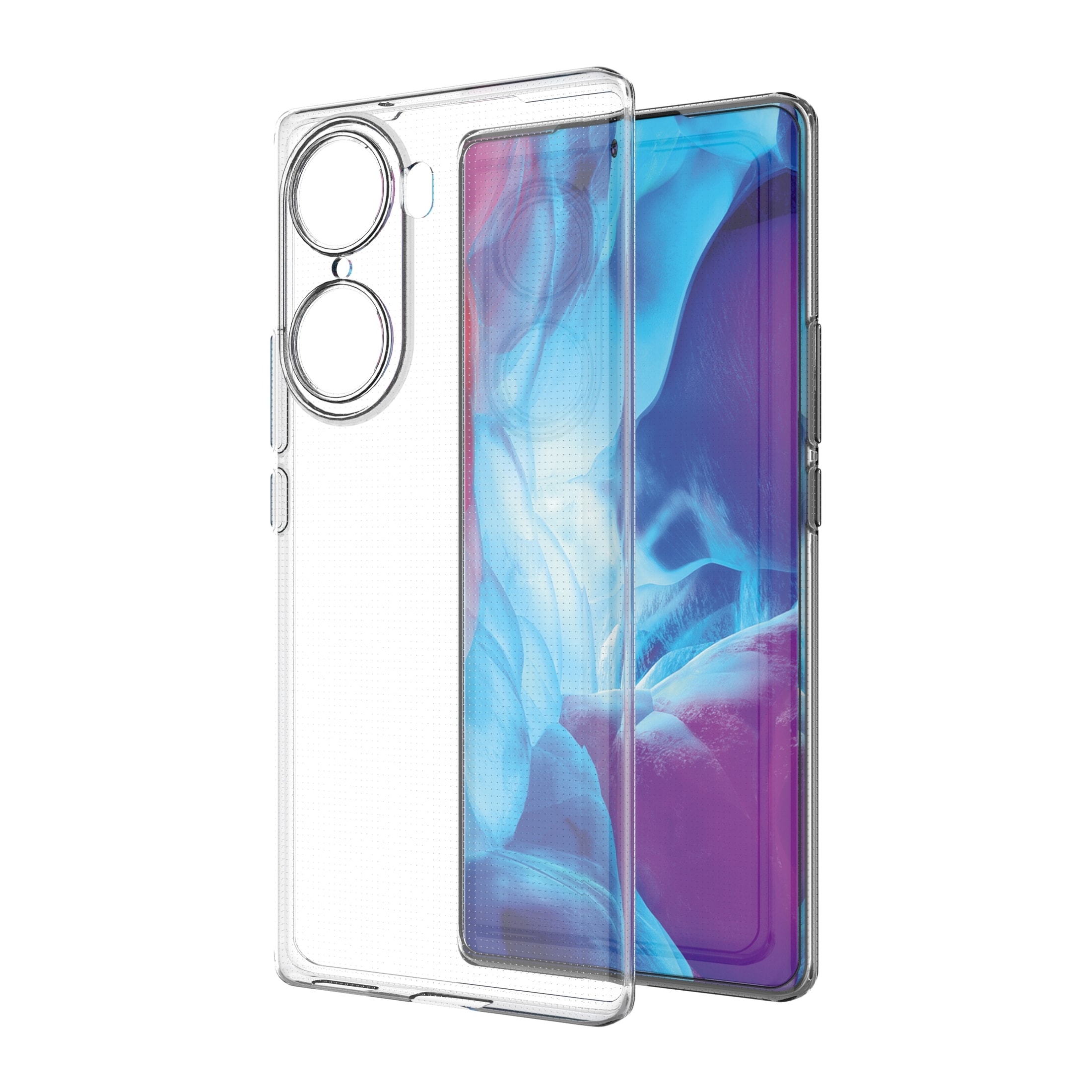 Ultraklart 0,5 mm Honor 60 Pro-gelcover, gennemsigtigt