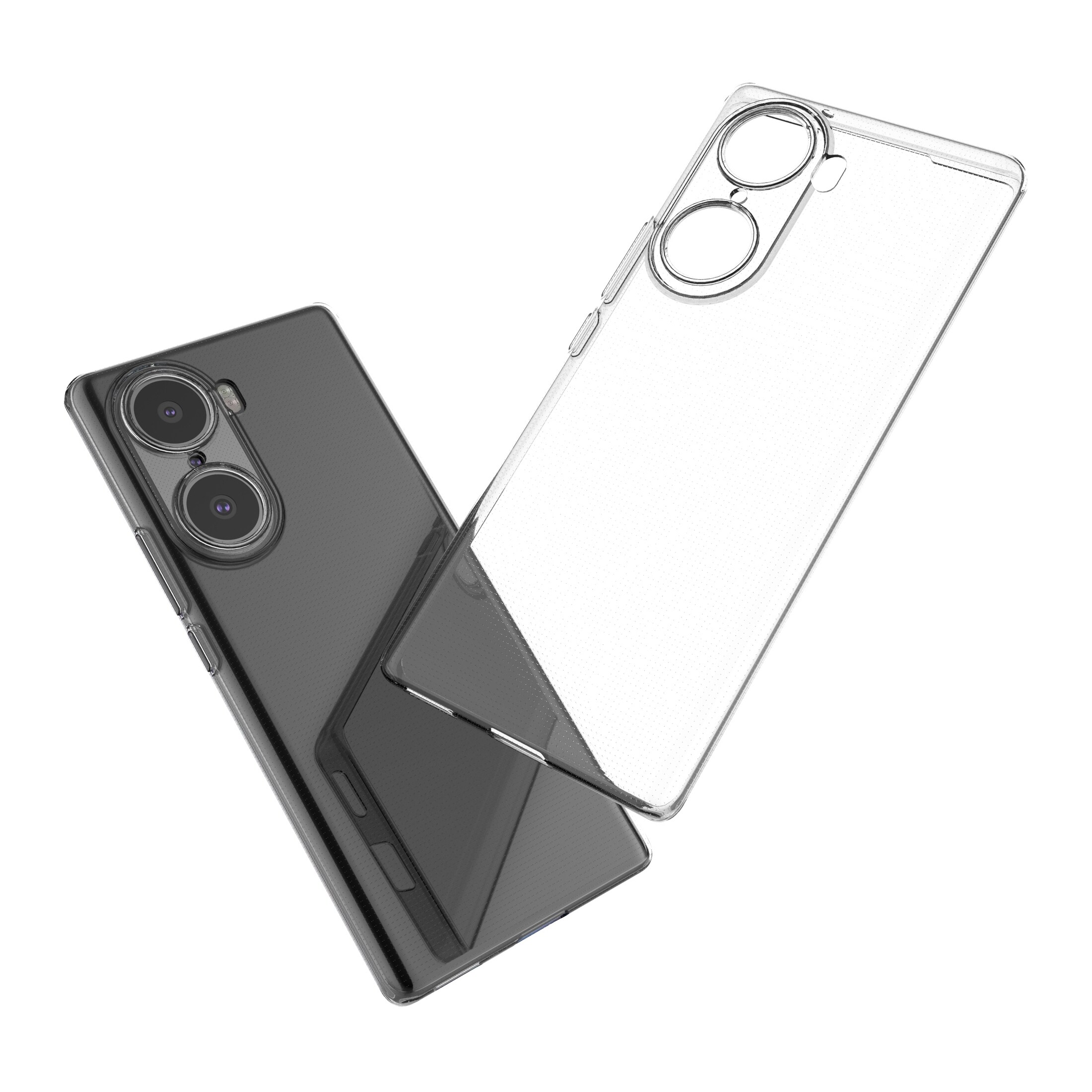 Ultraklart 0,5 mm Honor 60 Pro-gelcover, gennemsigtigt