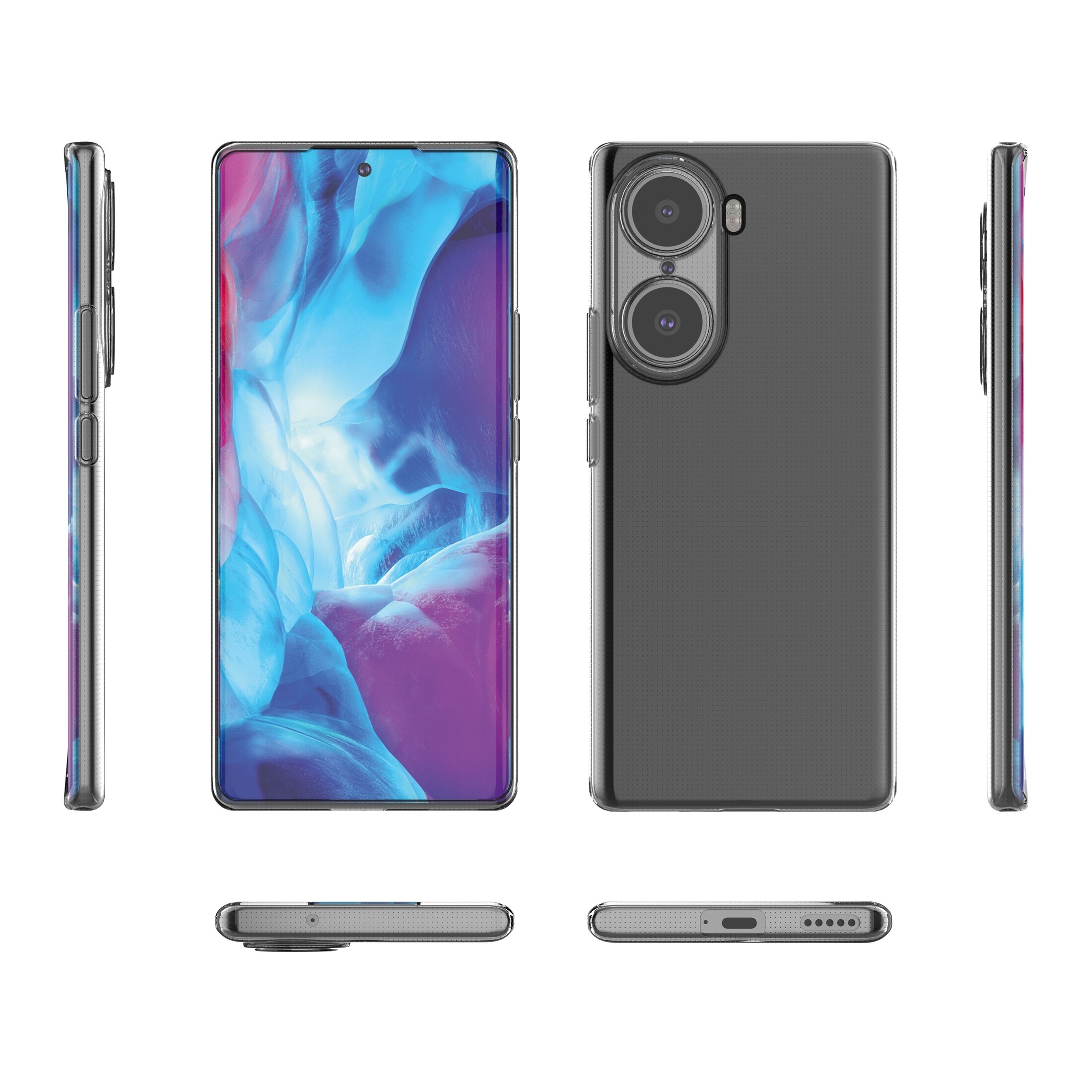 Ultra Clear 0,5 mm Honor 60 gel cover transparent