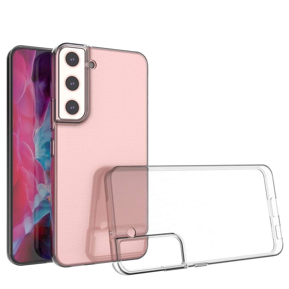 Ultraklar 0,5 mm Samsung Galaxy S22+ (S22 Plus) gel cover gennemsigtig