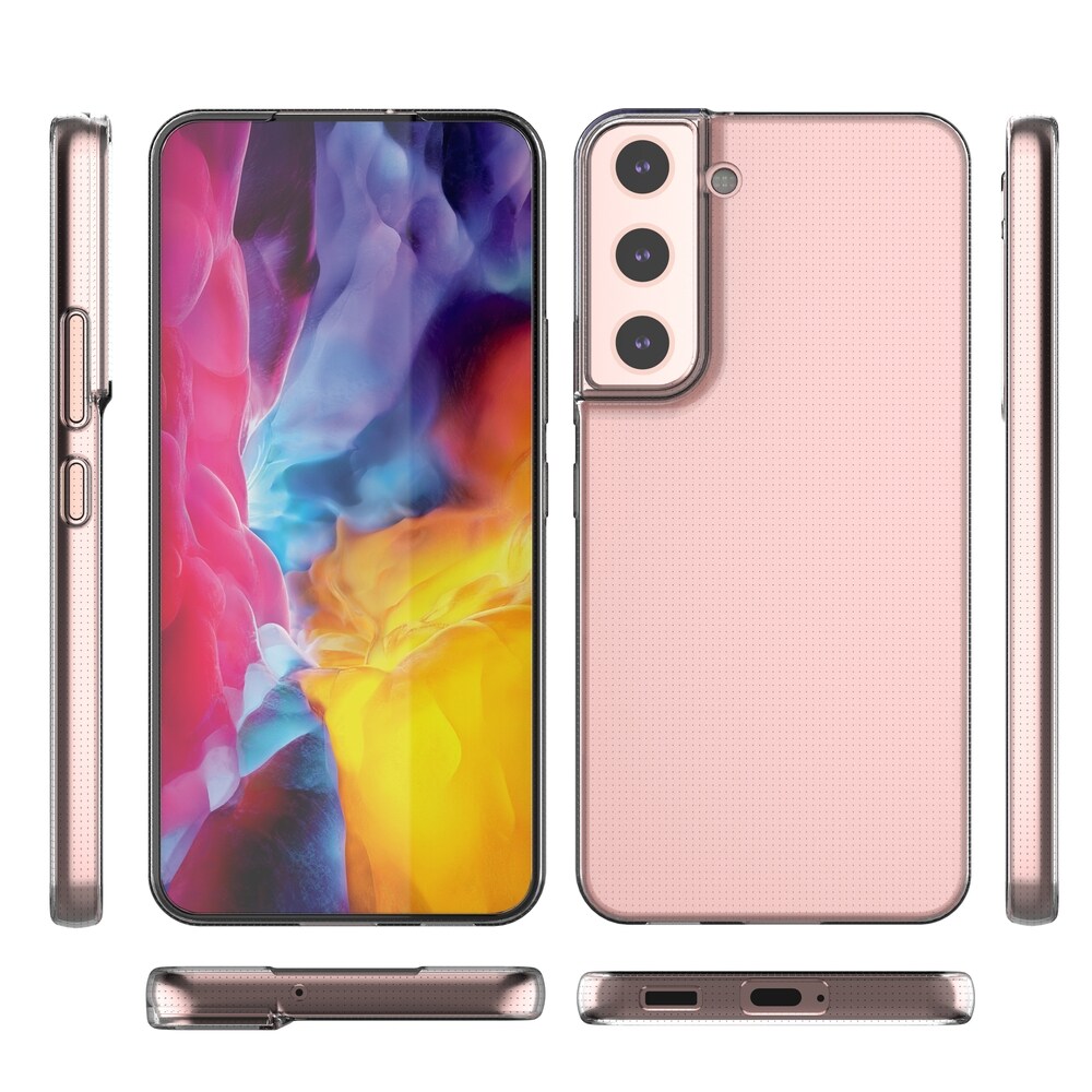 Ultraklar 0,5 mm Samsung Galaxy S22+ (S22 Plus) gel cover gennemsigtig