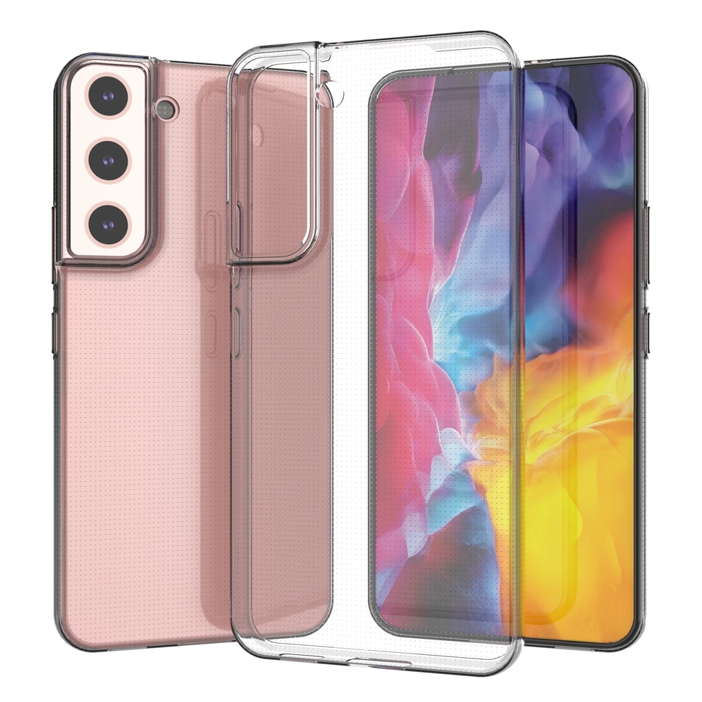 Ultraklar 0,5 mm Samsung Galaxy S22+ (S22 Plus) gel cover gennemsigtig