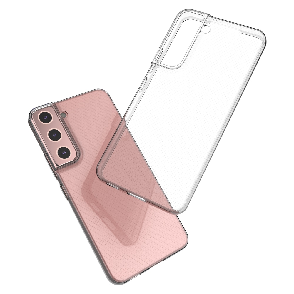 Ultraklar 0,5 mm Samsung Galaxy S22+ (S22 Plus) gel cover gennemsigtig