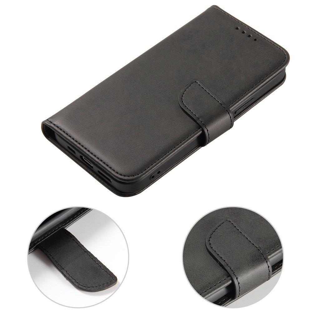 Magnet Etui elegant etui med klap og standerfunktion Honor Magic3 Pro sort