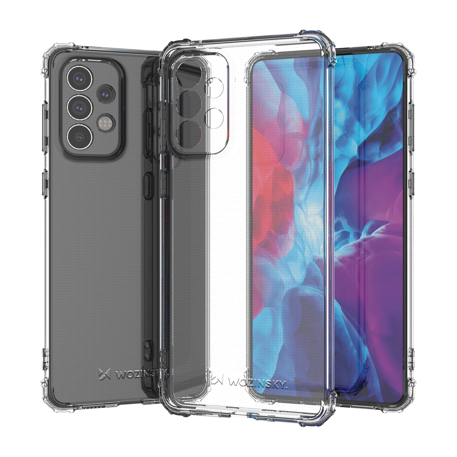 Wozinsky Anti Shock Armored Fodral för Samsung Galaxy A73 transparent