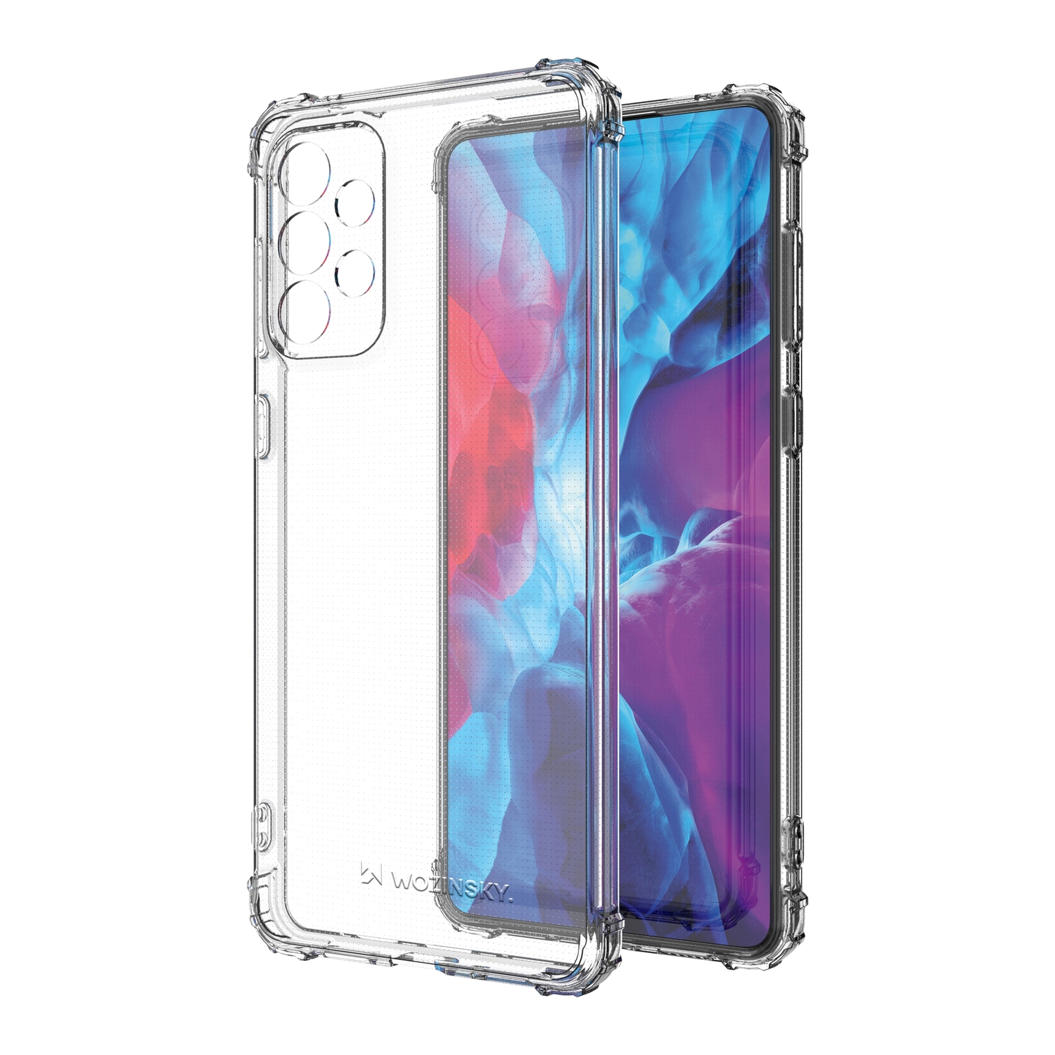 Wozinsky Anti Shock Armored Fodral för Samsung Galaxy A73 transparent