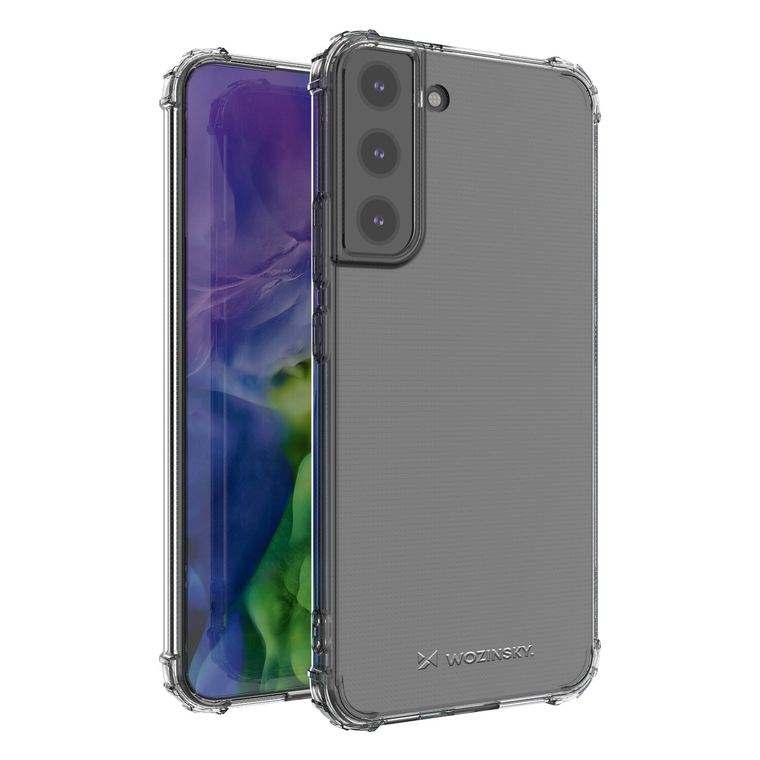 Wozinsky Anti Shock Armored Fodral för Samsung Galaxy S22 + (S22 Plus) transparent
