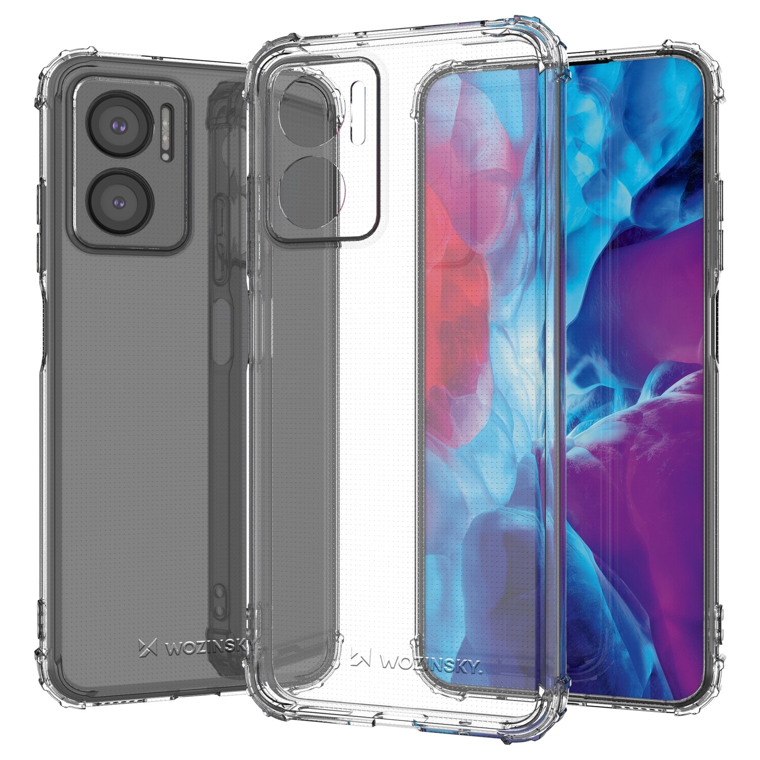 Wozinsky Anti Shock Armored Case til Xiaomi Redmi 10 transparent