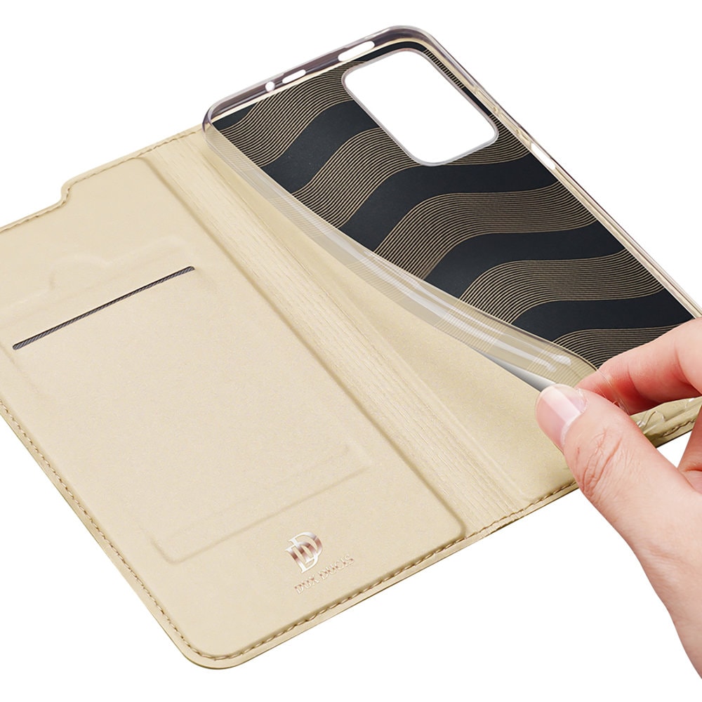 Dux Ducis Skin Pro Holster Case Cover Flip Poco M4 Pro 5G guld