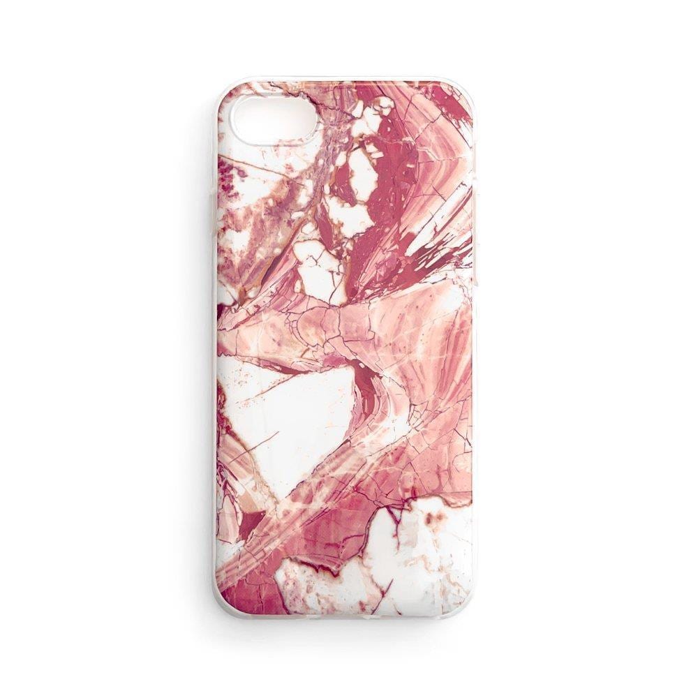 Wozinsky Marble TPU-skal gel marble för Samsung Galaxy A03s (166.5) rosa