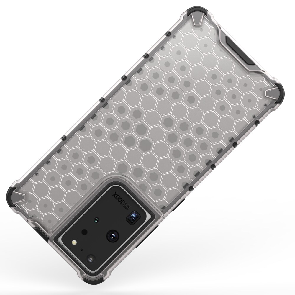Honeycomb-fodral pansarskydd med gelram för Samsung Galaxy S22 Ultra blue