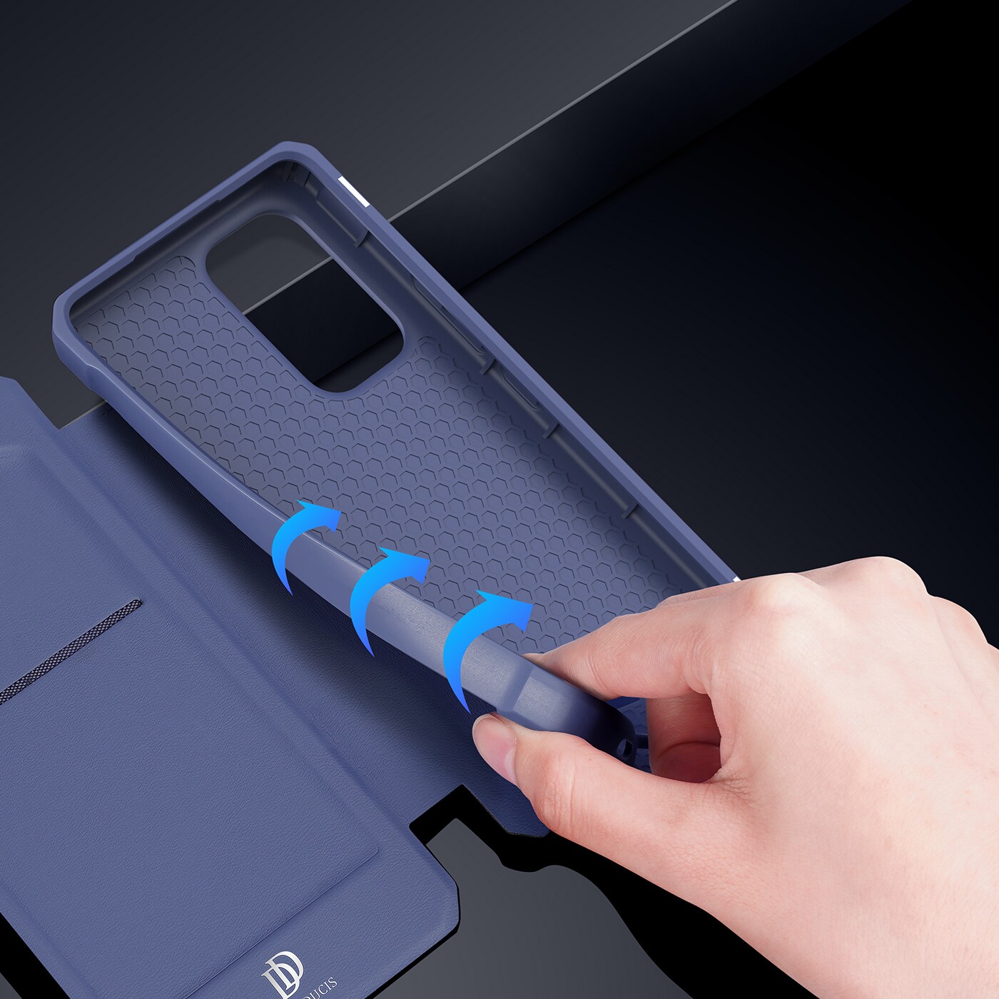 Dux Ducis Skin X Holster Cover til Samsung Galaxy A73 blå