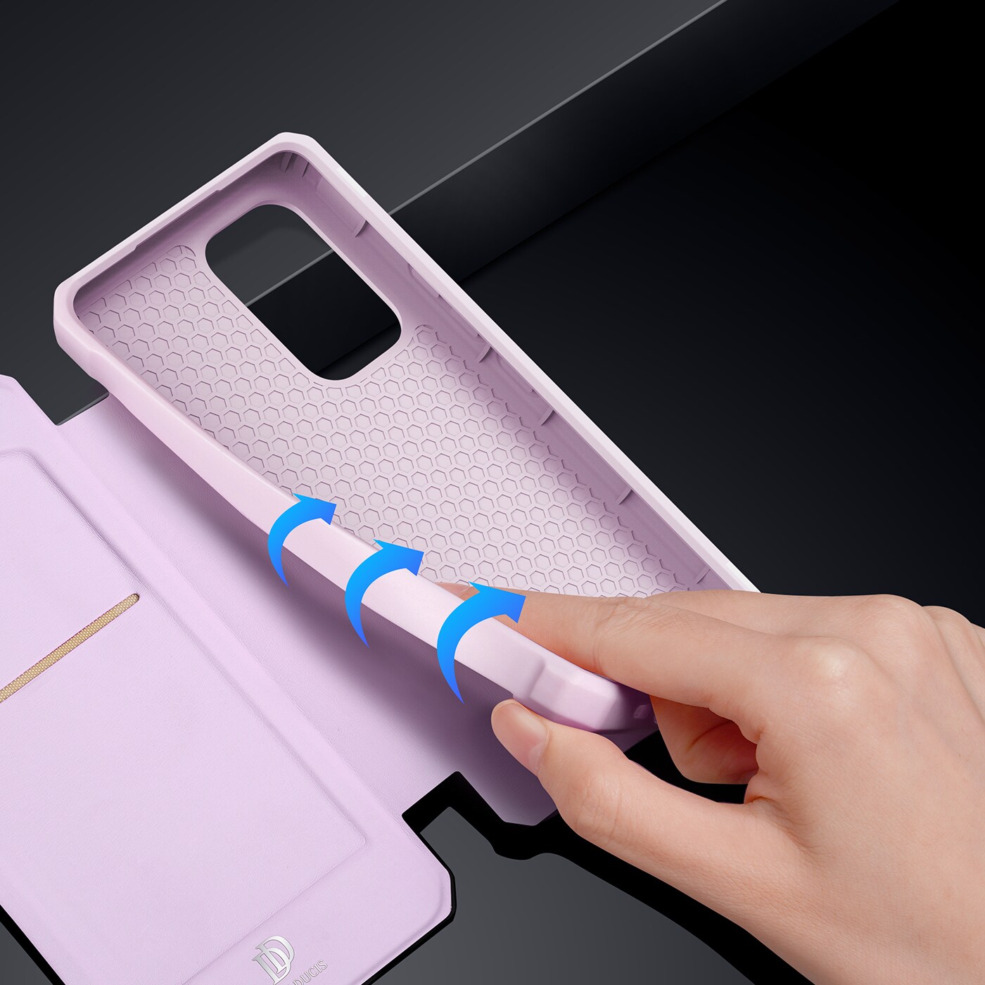 Dux Ducis Skin X Holster Cover til Samsung Galaxy A73 pink