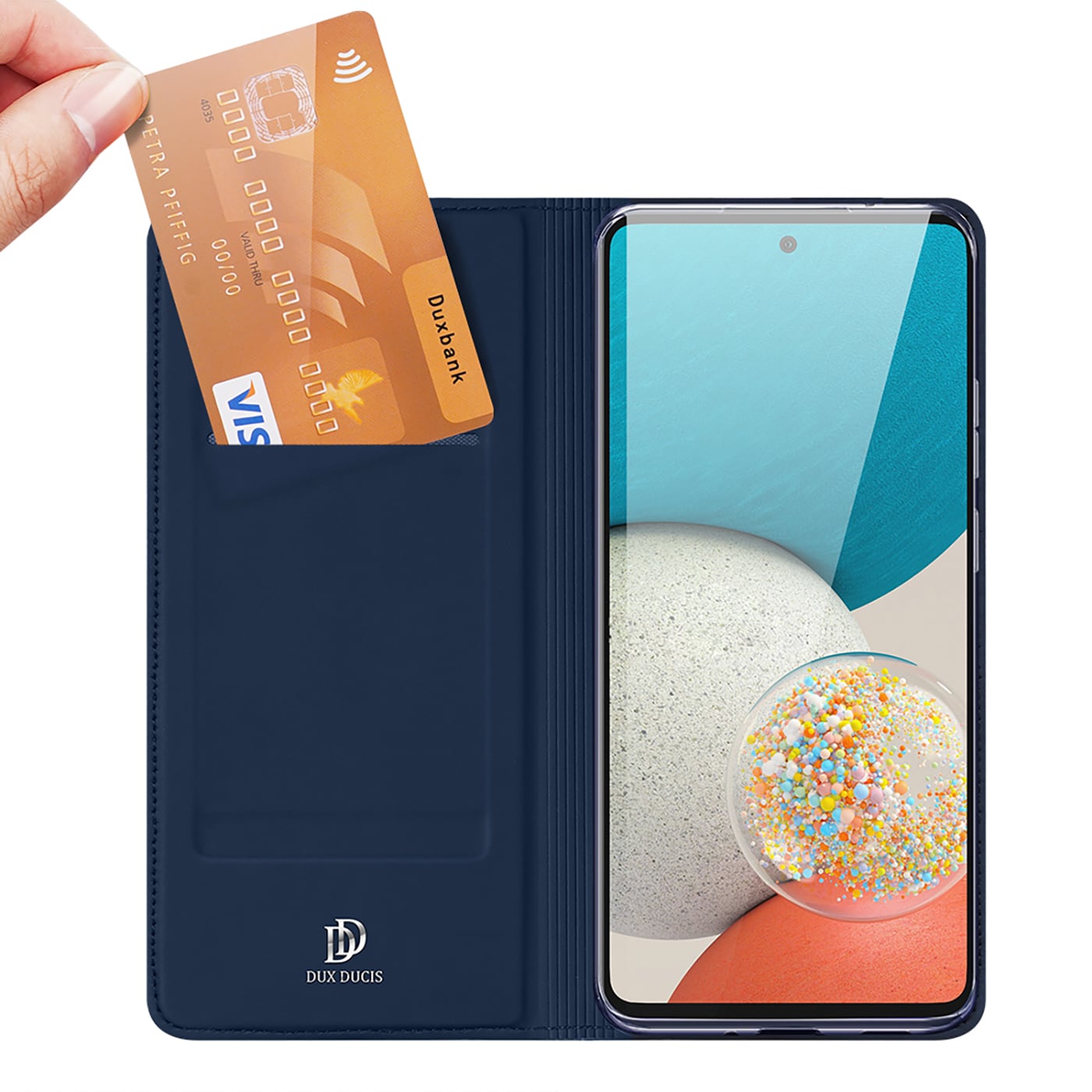 Dux Ducis Skin Pro Holster Cover til Samsung Galaxy A73 blå