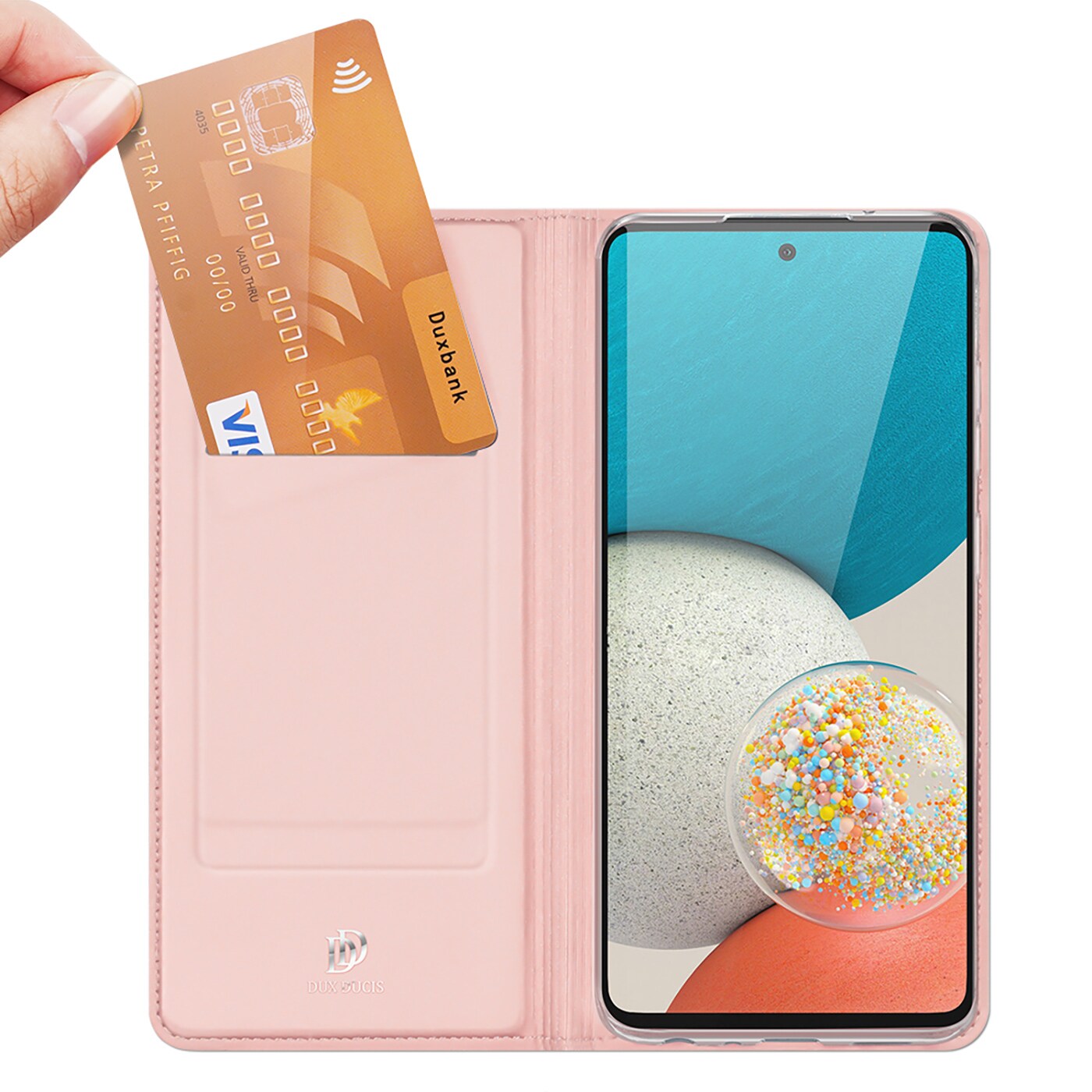 Dux Ducis Skin Pro Holster Cover til Samsung Galaxy A73 pink