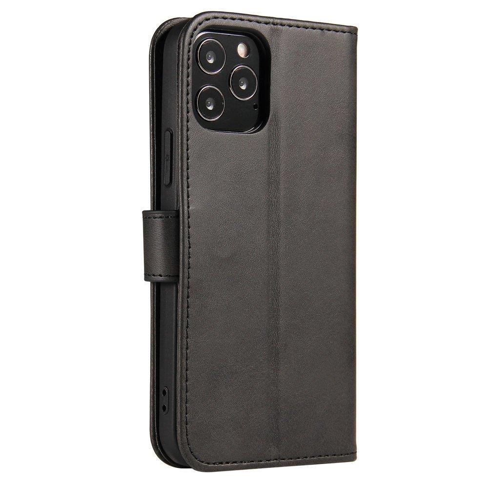 Magnet Etui elegant etui etui etui med klap og standerfunktion OnePlus Nord N200 5G sort