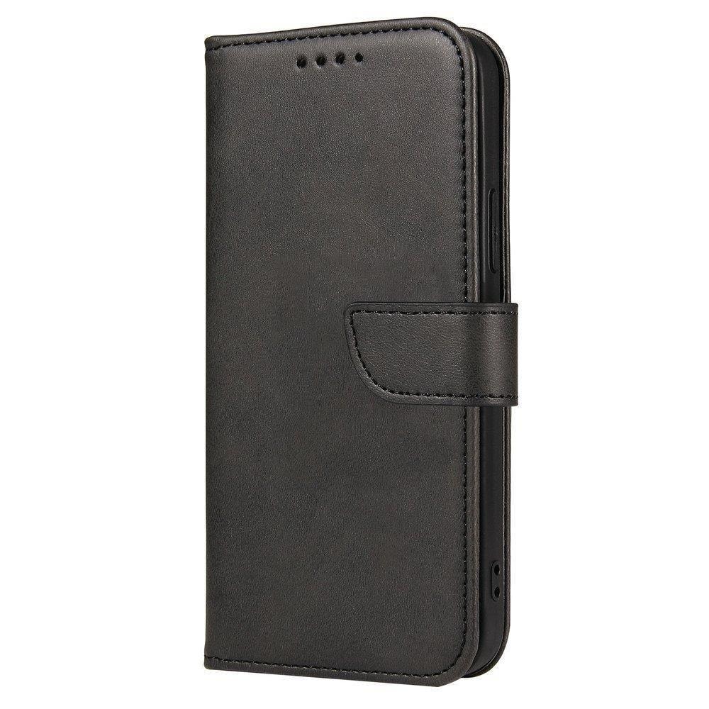 Magnet Etui elegant etui etui etui med klap og standerfunktion OnePlus Nord N200 5G sort